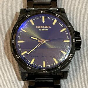 Diesel Men's D-48 Three-Hand, Stainless Steel Watch, 48 mm